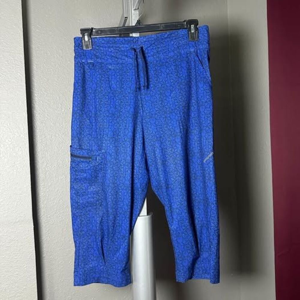 Patagonia Blue Patterned Cropped Pants